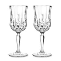 Набор из 2-х бокалов для вина, 230 мл, хрустальное стекло, серия Opera, RCR, Италия