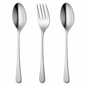 Набор столовых приборов для сервировки, 3 предмета, серия Iona Bright, ROBERT WELCH, Великобритания, ROBERT WELCH (Великобритания)