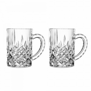 Набор из 2 кружек для пива, 600 мл, хрустальное стекло, серия Noblesse, NACHTMANN, Германия, Бокалы и кружки для пива