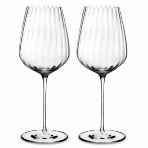 Набор из 2-х бокалов для красного вина, 500 мл, хрустальное стекло, серия Round UP, NUDE GLASS, Турция, Наборы бокалов для красного вина