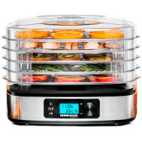 Сушилка для овощей и фруктов, пластик, прозрачный, стальной, ROMMELSBACHER, Германия_00813140039178202132.jpg