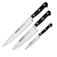 Набор из 3-х кухонных ножей поварская тройка, серия Clasica, ARCOS, Испания