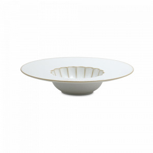 Тарелка для пасты Cream, 23.8 см, каменная керамика, кремовый, серия Essential Asia, ROOMERS TABLEWARE, Нидерланды, Тарелки для пасты