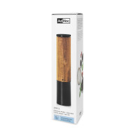 Мельница электрическая для перца и соли, eMill.5, размер: 22 x 5,1 см, дерево акации, нерж.сталь черного цвета, серия eMill, ADHOC, Германия_00809090048465703414.jpg