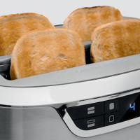 Тостер, нержавеющая сталь, черный, стальной, CASO, Германия_00804600044295724982.jpg