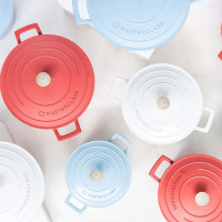 Кастрюля с крышкой , 2,5 л, 20 см, литой алюминий, красный, серия MasterClass, KITCHEN CRAFT, Великобритания_00817710056070967310.jpg