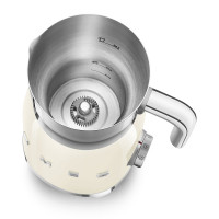 Вспениватель молока, 600 мл, нержавеющая сталь, пластик, кремовый, SMEG, Италия_00810280060801221460.jpg