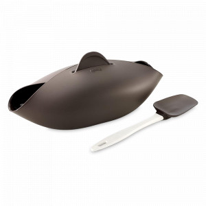 Форма для приготовления хлеба с лопаткой, 600 мл, силикон, коричневый, серия Bread Maker, LEKUE, Испания, LEKUE (Испания)