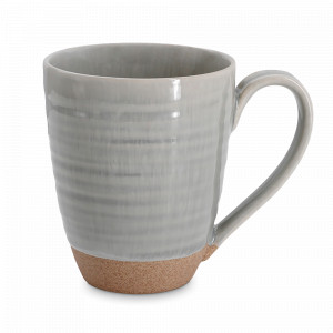 Кружка , 350 мл, керамика, серо-бежевый, серия Dallas, HOME &amp; STYLE, Китай, HOME & STYLE (Италия)
