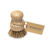 Щетка круглая, дерево, натуральная щетина, HOMEFEEL, Россия