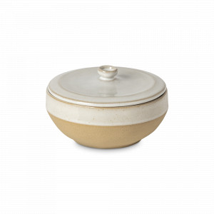 Горшочек для запекания с крышкой Sable Blanc, 15 см, 500 мл, керамика, бежевый, серия Marrakesh, COSTA NOVA, Португалия, Кассероли Costa Nova