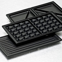 Гриль со сменными панелями, нержавеющая сталь, черный, ROMMELSBACHER, Германия_00811310044642619356.jpg