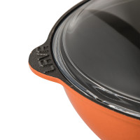 Казан с крышкой, 6,2 л, 30 см, чугун, оранжевый, LAVA, Турция_00812010044218219750.jpg
