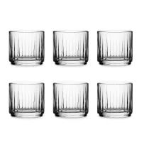 Набор из 6-ти стаканов для виски, 370 мл, хрустальное стекло, серия Combo, RCR, Италия, 