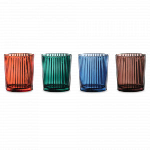 Набор из 4-х стаканов Dark Colors, 370 мл, хрустальное стекло, мультиколор, серия Aperitivo, NACHTMANN, Германия, NACHTMANN (Германия)