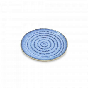 Тарелка пирожковая, 14 см, керамика, белый, синий, серия Sardinhas, COSTA NOVA, Португалия, Тарелки хлебные