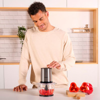 Измельчитель, 1 л, нержавеющая сталь, стекло, стальной, TAURUS, Испания_00812390044091609379.jpg