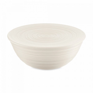 Миска с крышкой, 30 см, биопластик, молочный, серия Tierra, GUZZINI, Италия, GUZZINI (Италия)