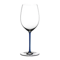 Бокал (фужер) для красного вина CABERNET / MERLOT DARK BLUE, ручная работа, объем: 625 мл, высота: 25 см, материал: хрусталь, серия Fatto A Mano, RIEDEL, Австрия, 