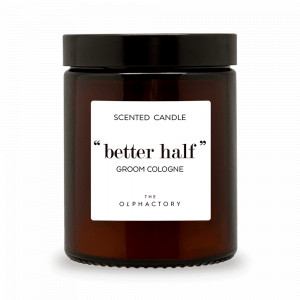 Ароматическая свеча «Groom cologne», в стеклянном стакане, воск, AMBIENTAIR, Испания, Ароматы для дома