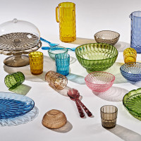 Салатник , биопластик, 21 см, коричневый, серия Vanity, GUZZINI, Италия_00819850050186596873.jpg