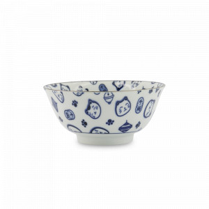 Салатник порционный Lucky Cat, 14.8 см, 500 мл, фарфор, белый, декор, серия Kawaii, TOKYO DESIGN, Нидерланды, TOKYO DESIGN (Нидерланды)