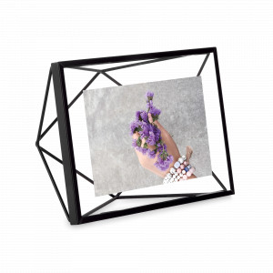 Рамка для фотографии 10 х 15 см, стекло, сталь, черный, серия Prisma, UMBRA, Канада, UMBRA (Канада)