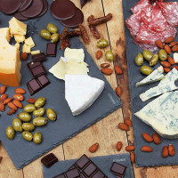 Доска сервировочная, 33 х 11 см, камень, черный, BOSKA, Нидерланды_00802020055557713965.jpg