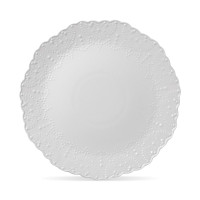 Тарелка обеденная Vivien, 26 см, фарфор, белый, WALMER, Великобритания