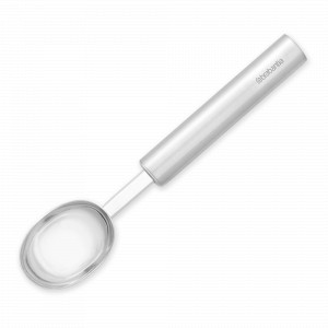 Ложка для мороженого, 21 см, нержавеющая сталь, стальной, серия Profile New, BRABANTIA, Бельгия, Ложки для мороженного