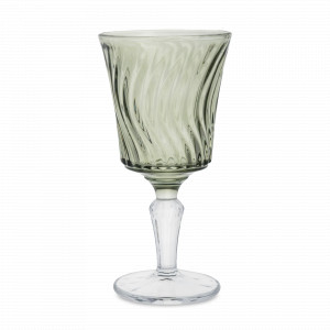 Бокал - кубок для вина, 270 мл, стекло, зеленый, серия Guitar, ANNA LAFARG, Китай, Бокалы и стаканы ANNA LAFARG
