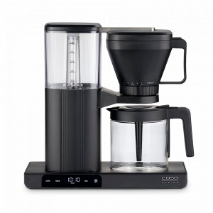 Кофеварка капельная, 1.25 л, нержавеющая сталь, пластик, черный, CASO, Германия, CASO (Германия)