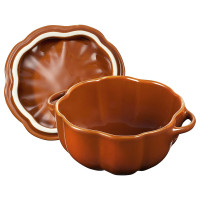 Кокот «Тыква», 0,5 л, 12,2 см, керамика, цвет: корица, серия La Cocotte, STAUB, Франция_00801650062208716384.jpg
