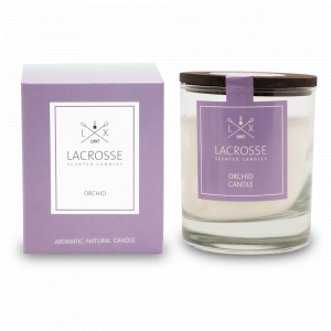 Ароматическая свеча «Орхидея», в стеклянном стакане, материал: воск, AMBIENTAIR, Испания, Ароматы для дома