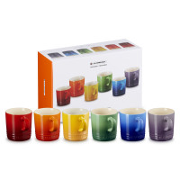 Набор из 6-ти кружек, 350 мл, каменная керамика, мультиколор, серия Rainbow, LE CREUSET, Франция_00823640065986935758.jpg