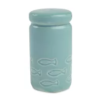 Солонка Ocean, 4,5 х 8,5 см, керамика, бирюзовый, T&amp;G, Великобритания, 