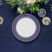 Сервиз столовый на 6 персон Империя, 27 предметов, фарфор, синий, серия Midori, ANNA LAFARG, Китай_00812250043909928489.jpg