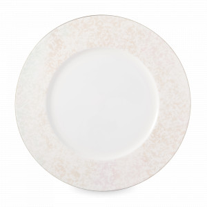 Тарелка обеденная, 27 см, костяной фарфор, белый, декор, серия Примула, NARUMI, Япония, NARUMI (Япония)