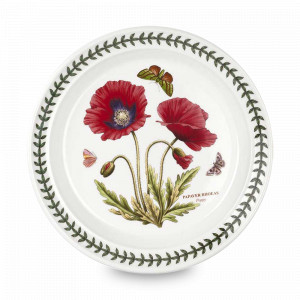 Тарелка закусочная «Мак», 20 см, фаянс, белый, декор, серия Botanic Garden, PORTMEIRION, Великобритания, PORTMEIRION (Великобритания)