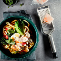 Терка мелкая Primeline, 27,9 х 6,9 см, нержавеющая сталь, пластик, GEFU, Германия_00803960036741195511.jpg