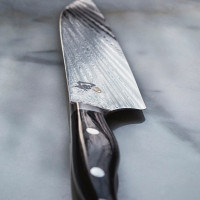 Нож кухонный, поварской Шеф, 20.0 см, 72 слоя, серия Shun Nagare, KAI, Япония_00810130058508877964.jpg