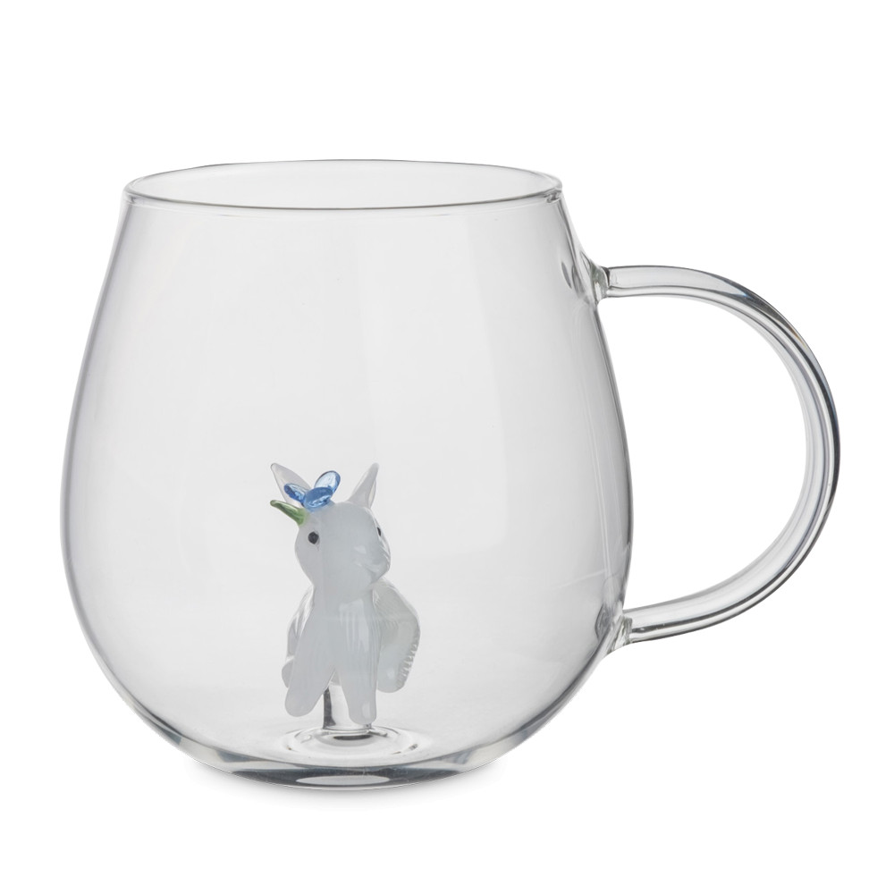 Кружка , 450 мл, стекло, серия Bunny, ANNA LAFARG, Китай