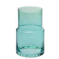 Ваза Синергия, 20 см, стекло, мятная, KROSNO, Польша