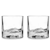 Набор из 2-х cтаканов для виски Mount Elbert, 240 мл, хрустальное стекло, серия Liiton, VIVA Scandinavia, Дания, 