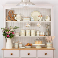 Солонка и перечница, 12 х 9 см, керамика, дерево, декор, серия Classic, KITCHEN CRAFT, Великобритания_00806140044505829980.jpg