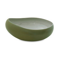 Салатник , 1.5 л, 22 см, керамика, зеленый, серия Organic, EASY LIFE (R2S), Италия