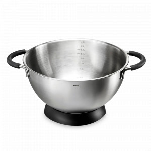 Емкость для смешивания, 24 см, нержавеющая сталь, пластик, силикон, GEFU, Германия, Мерные емкости для смешивания