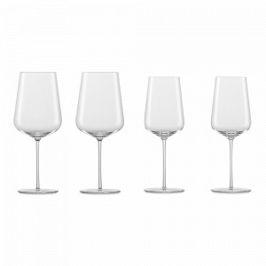 Набор из 2-х бокалов для красного вина, объем 742 мл и 2-х бокалов для белого вина, объем 487 мл, серия Vervino, ZWIESEL GLAS, Германия, ZWIESEL GLAS (Германия)