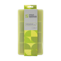 Форма с крышкой Ice cubes, на 8 кубиков 4.8 х 4.8 см, силикон, зеленый, серия Freeze, SMART SOLUTIONS, Китай_00822870061426859882.jpg