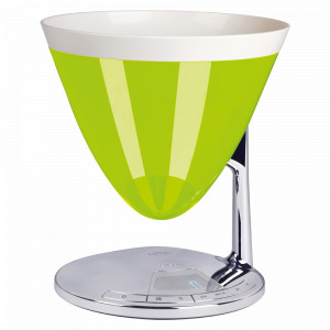 Весы - таймер, кухонные, нержавеющая сталь, пластик, зеленый, серия Uma, BUGATTI, Италия, BUGATTI (Италия)